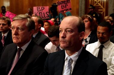 Bigs from BP at a Senate hearing