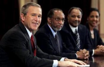 bush loves black people