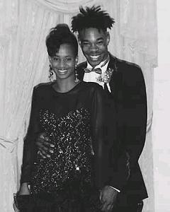 Busta Rhymes and his ex at high school prom