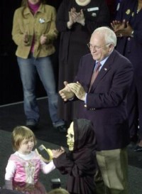 Cheney granddaughters halloween