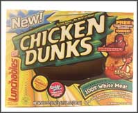 lunchable chicken dunk