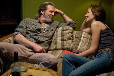 Jeff Bridges and Maggie Gyllenhaal in Crazy Heart