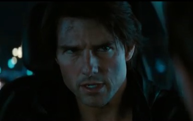 Tom Cruise in Mission Impossible 4