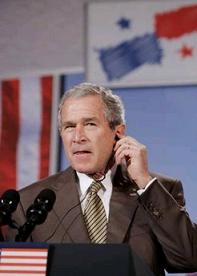 Bush says we don't torture