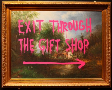 exit through the gift shop