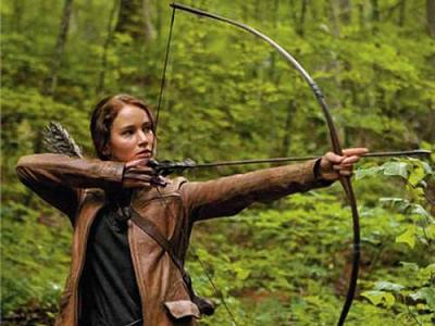 Jennifer Lawrence in The Hunger Games