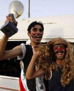 Iraqi football fans