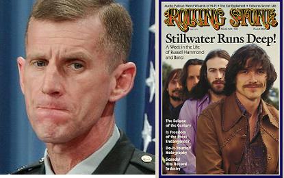 General McChrystal looking sad