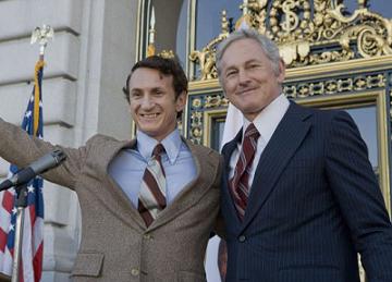 Sean Penn and Victor Garber in Milk