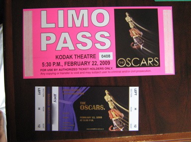 Oscars tickets