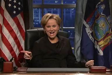 Amy Poehler as Hillary Clinton on SNL