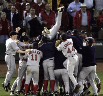 red sox win world series