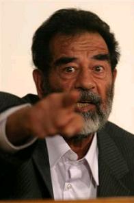 Saddam in court