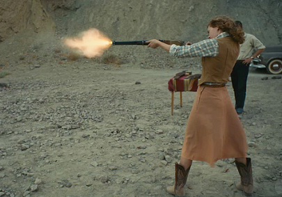 Girl With Gun shot from The Master trailer