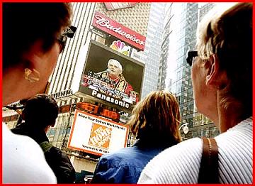 New Pope in Times Square