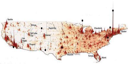 US population map